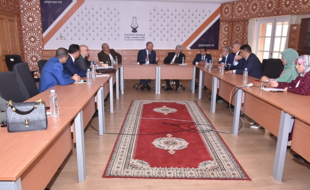 رئيس الفريق يستقبل وفدا عن هيآت المحامين بالمغرب