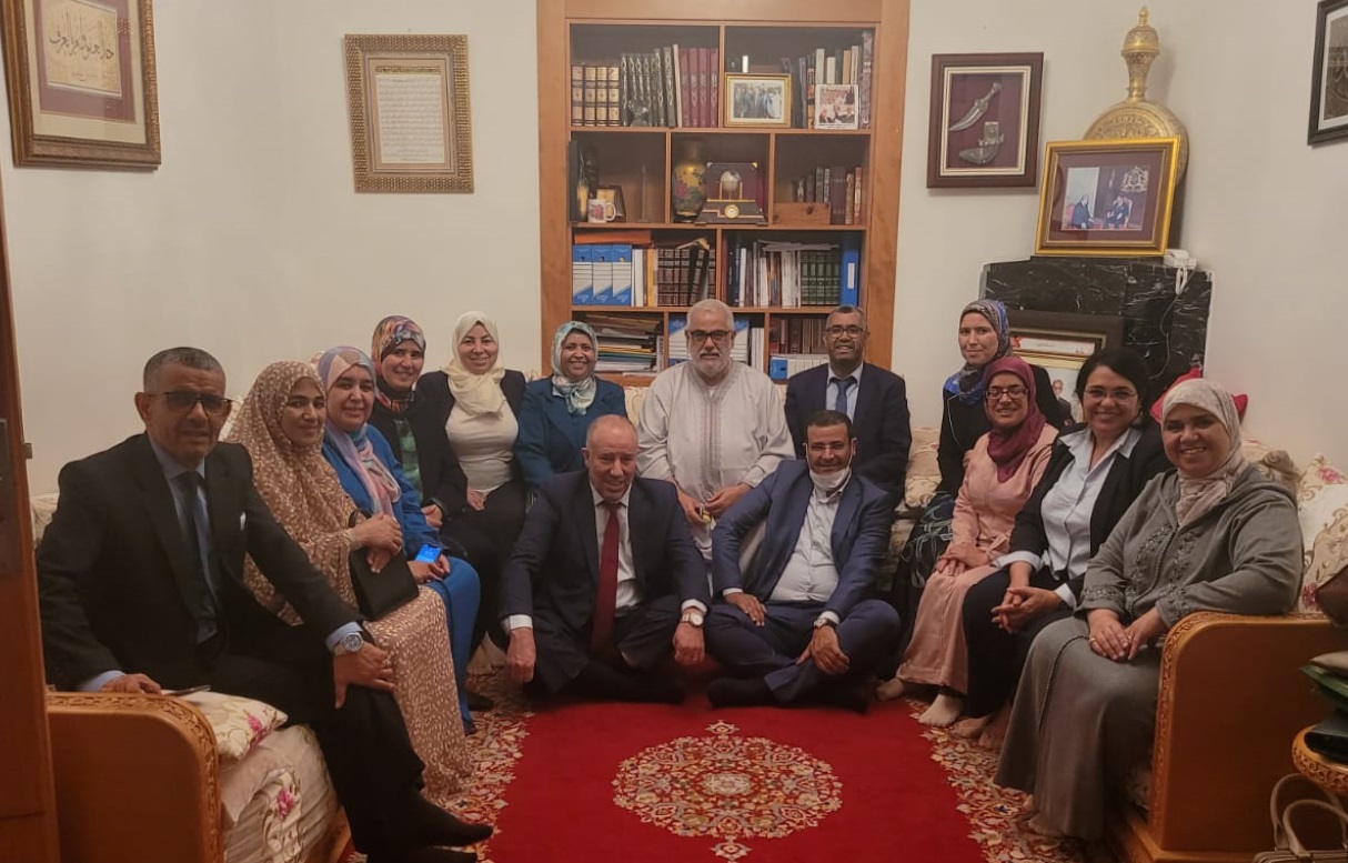 المجموعة النيابية للعدالة والتنمية تعقد لقاءا مع الأمين العام للحزب