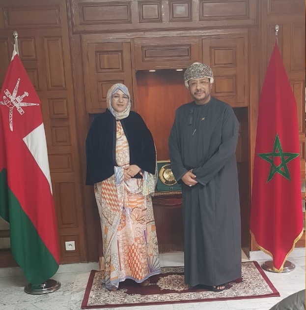 أبلاضي تدعو لتعزيز العلاقات المغربية العمانية بمبادرات برلمانية مشتركة