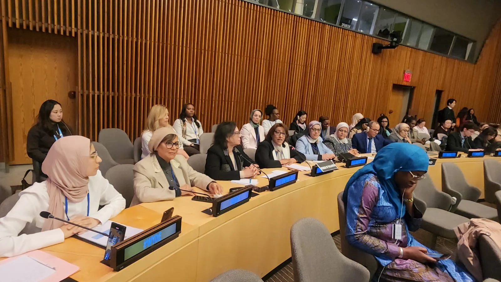 عفيف تشارك في أشغال الدورة 69 للجنة وضع المرأة التابعة لمنظمة الأمم المتحدة